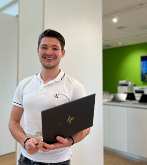 Jim met HP product