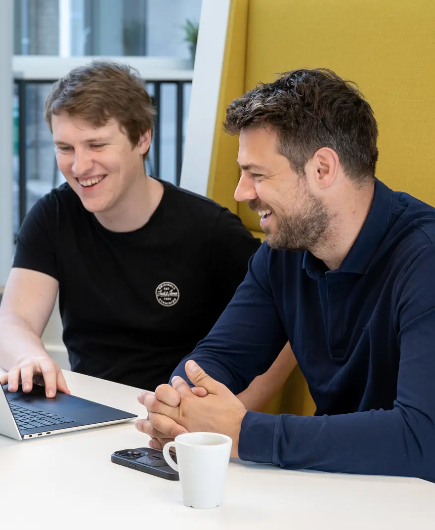 Collega's in overleg