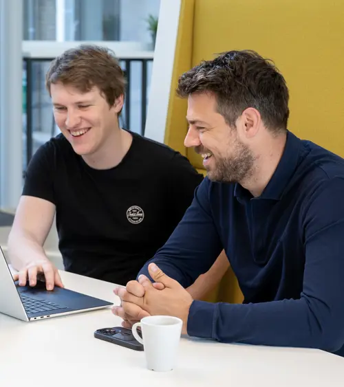 Collega's in overleg