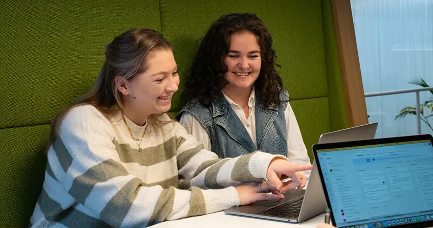 Communicatieadviseurs Renee en Lynn